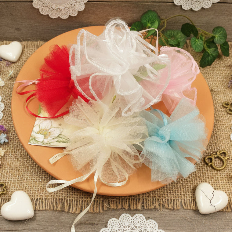 Fatine Bamboline Con Tulle Fai Da Te Bambolina Fatina Azzurra