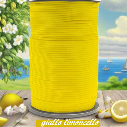 tripolino estivo giallo limoncello colori cordino thai cordoncino borse uncinetto ferri maglia stafil uso pochette clutch bags cerimonia sera mare ciabatte corda sacca spiaggia cappelli bijoux