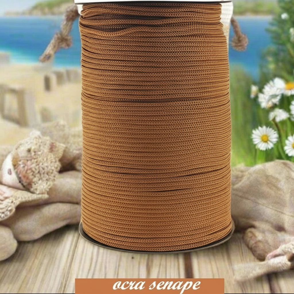 tripolino estivo ocra senape colori cordino thai cordoncino borse uncinetto ferri maglia stafil uso pochette clutch bags cerimonia sera mare ciabatte corda sacca spiaggia cappelli bijoux