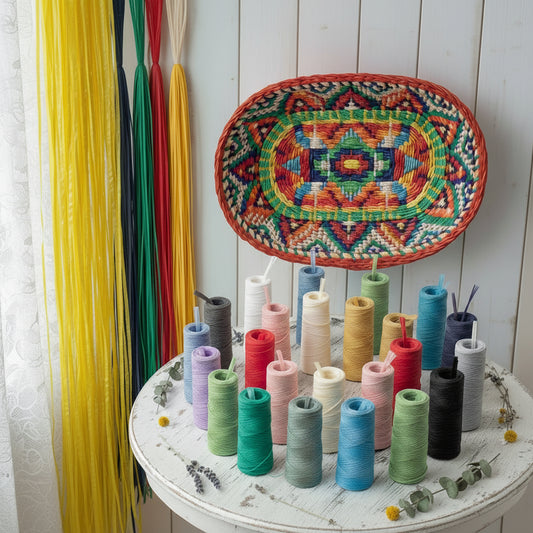 vetrina colori rafia sintetica colorata di plastica viscosa ideale borse uncinetto intreccio cestini sardi tessitura nodi