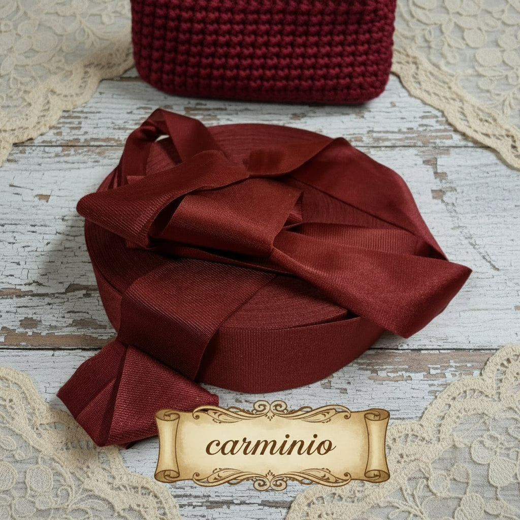 shop fettuccia rosso carminio maglina stafil jersey borse cestini tappeti uncinetto scaldacollo collane pochette clutch bags abbigliamento moda
