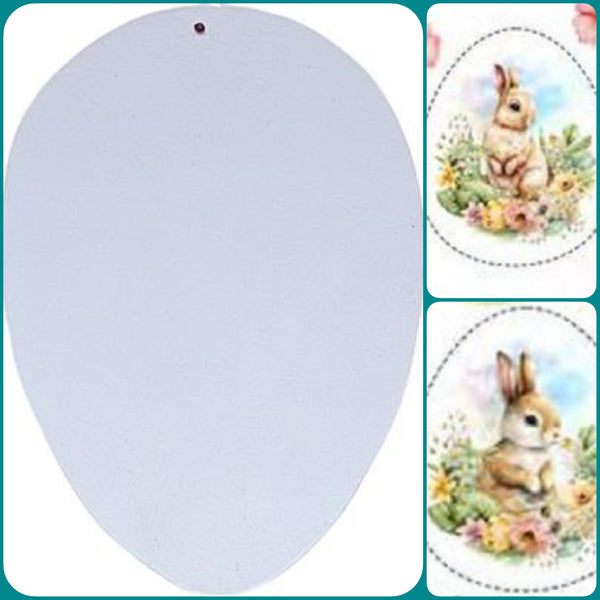 base acrilico lastra piatta forma uovo plastica plexiglass trasparente da decorare colorare rivestire pannolenci pasquale coniglietti fiori e appendere