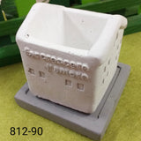 Supporti Per Composizioni Floreali - 4 Pezzi In Plastica Bianca E Nera - Foto 7