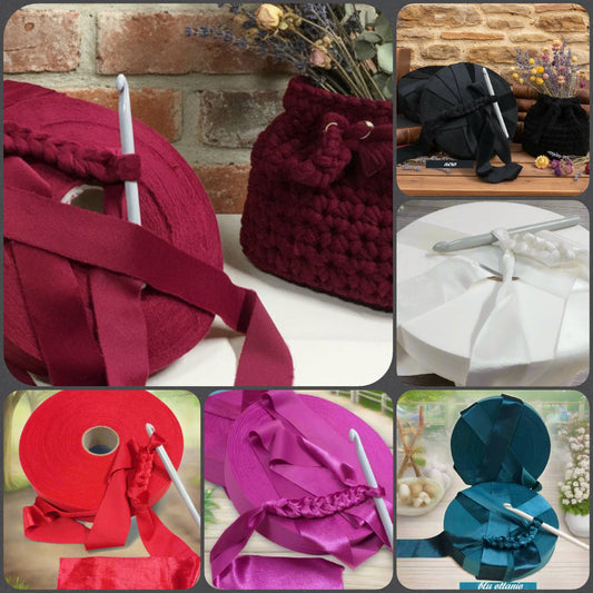 liscio fettuccia velluto crochet velvet maglina ciniglia per borse uncinetto pizza per clutch bags pochette cerimonia eleganti borsette bordeaux, nero, bianco, rosso, fucsia, blu ottanio