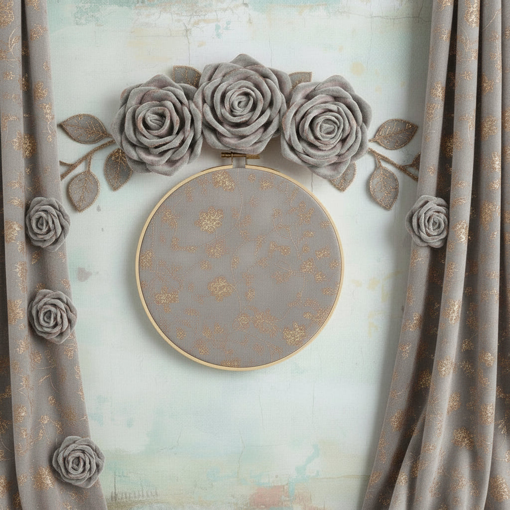 grigio-perla glitter velluto glitter renkalik termoformabile termomodellabile per modellare rose fiori di stoffa e tessuto fare decorazioni cucito creativo