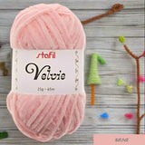 rosa baby ciniglia velvie stafil filo di lana sottile per crochet uncinetto knitting lavori a maglia vellutino velvet per amigurumi pupazzi peluche bambole