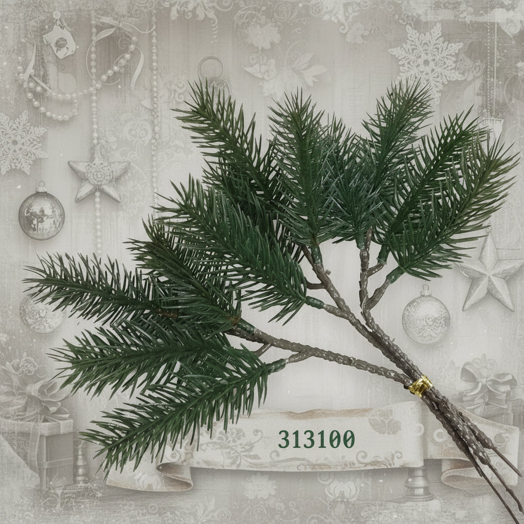 rami finti verde pino abete piante artificiali natalizie decorative botanica Natale, idea x composizioni fiori addobbi decorazioni albero fuoriporta