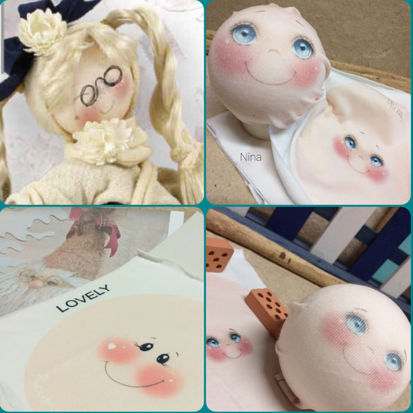 Occhi Bambole Pigotta Occhi Per Bambole Di Stoffa Red Hair Puppet