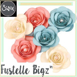 fustelle bigz 3D rose e roselline per big shot feltro gomma crepla fommy fiori stafil