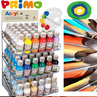 Acryl morocolor primo tempere acriliche 35 colori per decoupage pittura paste gesso con vernice hobbistica creativa