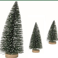 mini albero di Natale artificiale trentino piccolo da tavolo abete innevato miniature in pino per Presepe uso alberino decorazioni natalizie addobbi vetrine