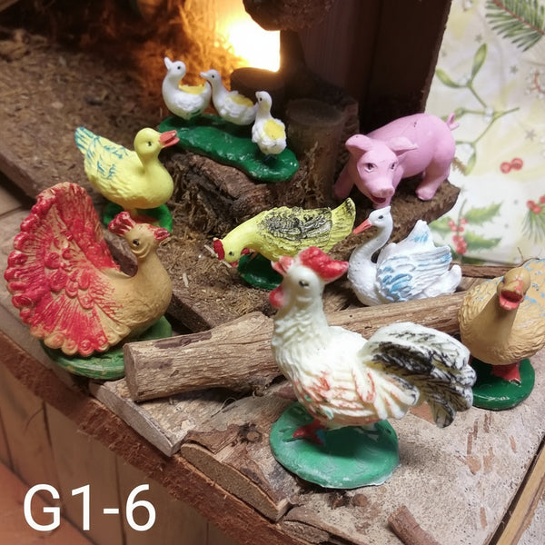 Set di 6 mini nani da giardino che bevono, statue di nani per esterni, giardino, terrazza, cortile, prato | Leroy Merlin Set di 6 mini nani da giardino che bevono, statue di nani per esterni, giardino, terrazza, cortile, prato | Leroy Merlin