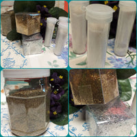 colori brillantini micro glitter porporina e articoli decorativi per decoupage hobbistica creativa decorazioni natalizie pasquali fai da te bomboniere