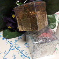 oro argento vendita a peso brillantini glitter porporina uso articoli decorativi per decoupage decorazioni natalizie pasquali