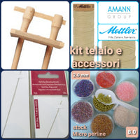 kit perline filo ago accessori del telaio di legno attrezzi per fare bigiotteria e creare gioielli di perle