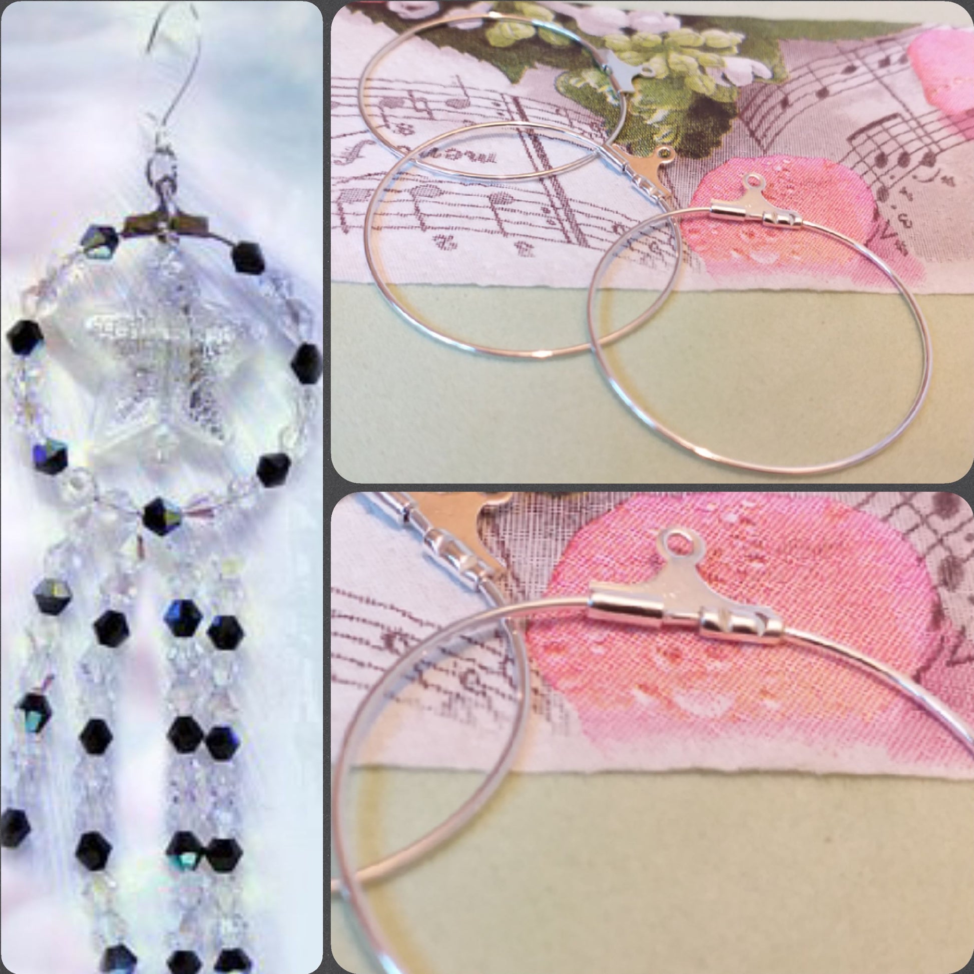 10 Pz Placcato Oro Cristallo Fiocco Di Natale Ciondolo Con Ciondolo Creazione Di Gioielli Orecchini Bracciale Collana Accessori Risultati Fai Da Te 251216 Da 9,91 € | DHgate - Foto 9