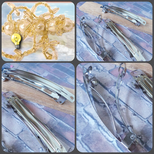 basi fermacapelli fermagli fai da te accessori acconciature sposa con perle