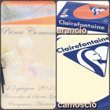 Trophèe Clairefontaine Carta colorata A4 da stampare risma fogli cartoncino inviti biglietti colori camoscio arancio