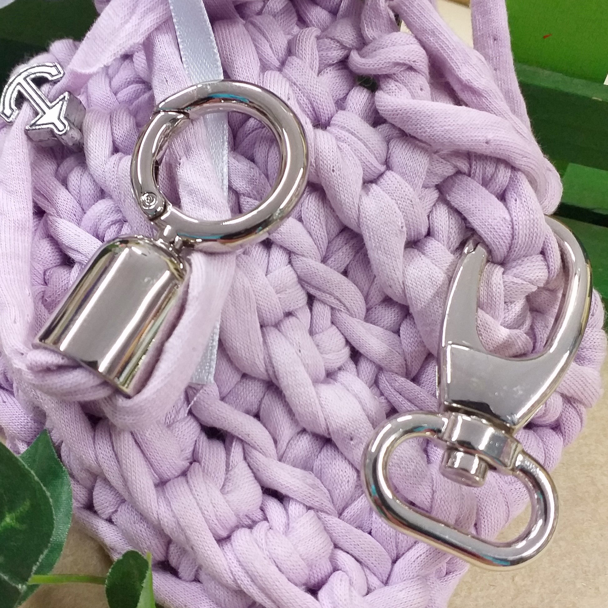 chiusure minuterie accessori fai da te borse artigianali e uncinetto moschettoni ponti per manici borsette