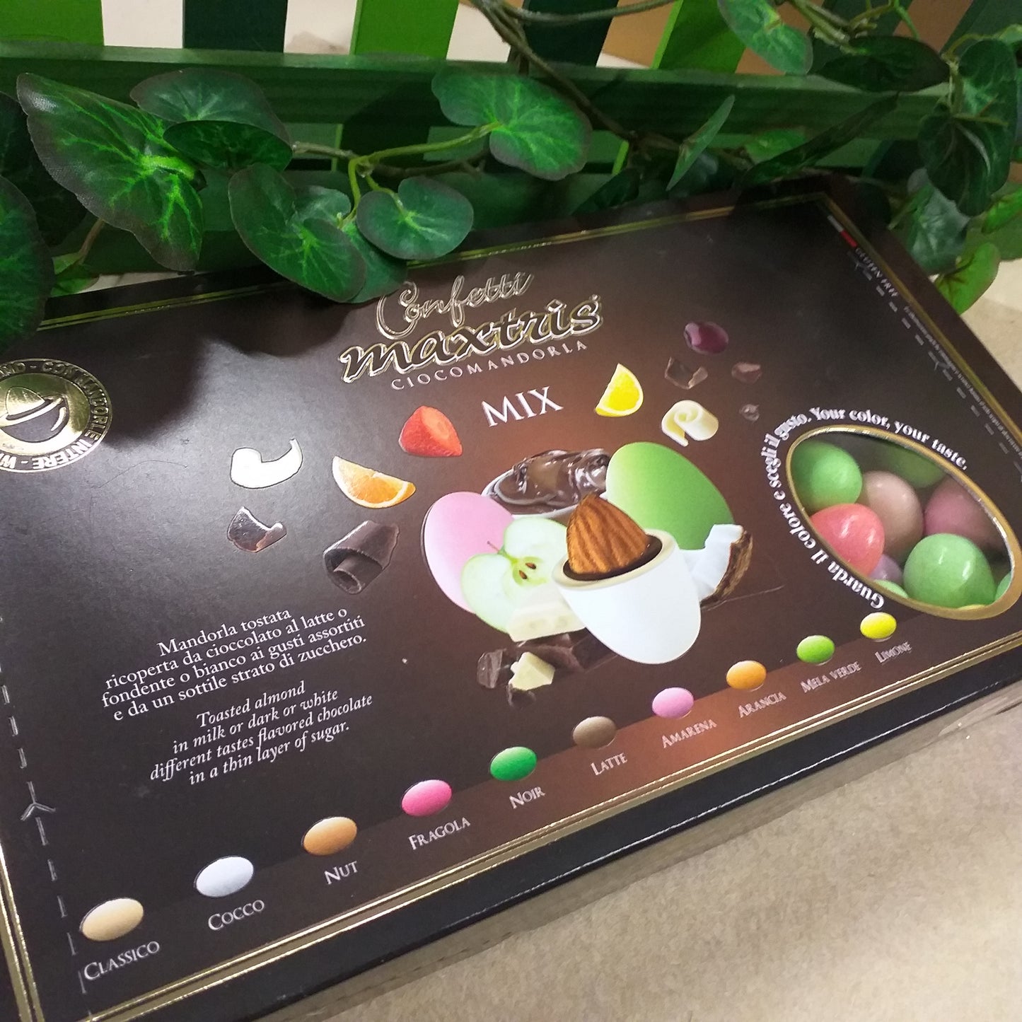 classico cocco nuit fragola noce latte amarena arancia mela verde limone cioccolato e mandorla cioccomandorla confetti gusti misti frutta uso confettata matrimonio battesimo cresima comunione compleanno fai da te bomboniere