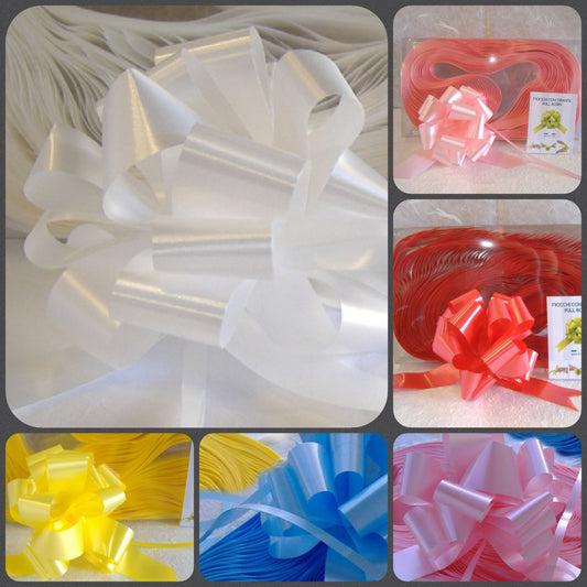 coccarde matrimonio fai da te fiocchi auto sposi invitati addobbi bianchi colorati allestimento confettata ad uso packaging vetrinistica comunione battesimo compleanno anniversario