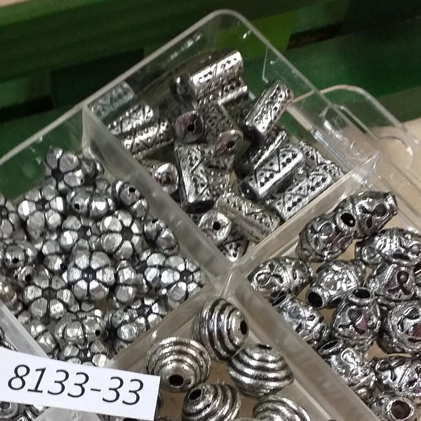 Perle metallo componenti perline distanziatori di resina ad effetto –  hobbyshopbomboniere