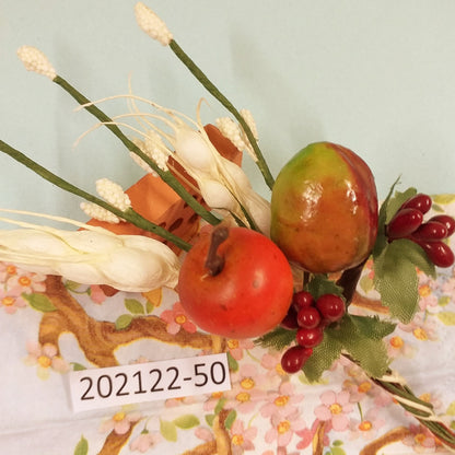 spighe nebbiolina fruttini melina bacche composizioni pasquali miste artificiali per decorazioni hobbistica bomboniere packaging confezionamento regali chiudipacco pasticceria