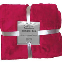 rosso idee regalo Natale coperta premium pile di microfibra plaid divano e letto singolo