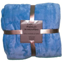 blu idee regalo Natale coperta premium pile di microfibra plaid divano e letto singolo