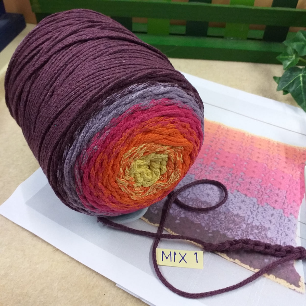 Netuno Corda Macramè In Cotone Viola 3 Mm X 100 M – Gomitolo Per Fai Da Te, Uncinetto E Decorazioni - 4