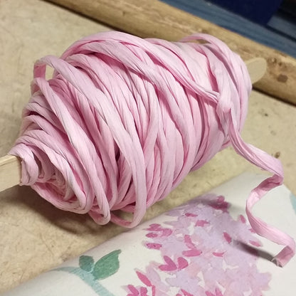 wire rosa filo di ferro metallico rivestito ricoperto di carta cordoncino colorato anima di metallo modellabile con ferretto vetrina colori uso Hobby creativi corda per decorare lavori fai da te bomboniere