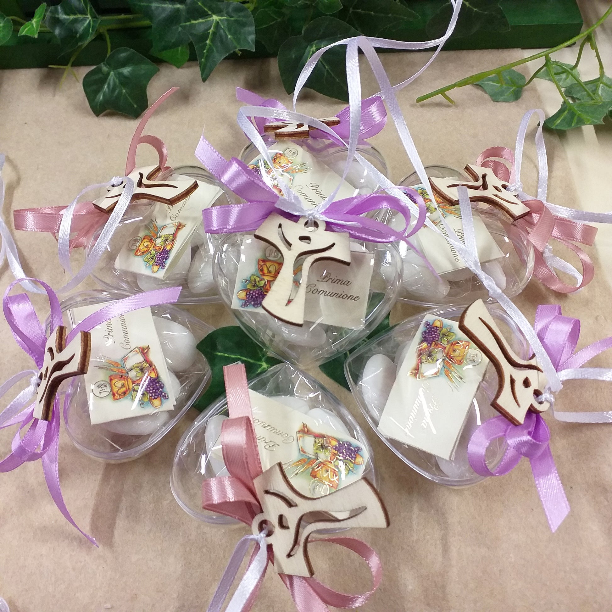 10 Rane Portafortuna Con Cuore - Bomboniere Per Feste E Matrimoni, 2.7cm - Foto 2