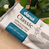 darwi classico bianco pasta modellabile senza cottura argilla di attività creative riabilitazione manuale e bambini lavoretti shop negozio vendita online