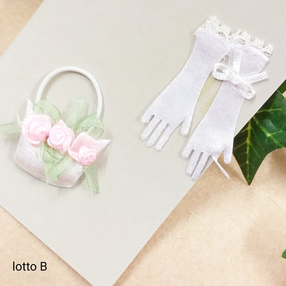 decorazioni per biglietti auguri regalo matrimonio fai da te da sposa bouquet cestino guanti lotto B