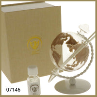 globo vetro mappamondo bottiglietta essenza ETM bomboniera diffusore profumo profumatore scatola regalo gift box