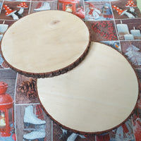 Dischi legno per decorazioni composizioni basi centrotavola