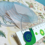 cerchi piccoli divisori plexiglass dischi basi per palline plastica sfere trasparenti apribili divisibili chiuse aperte natalizie da decorare colorare rivestire riempire