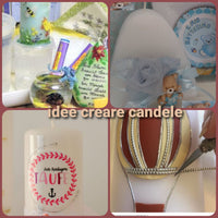 idee cosa creare con materiali candele fai da te artigianali di cera e gelatina kit stampi