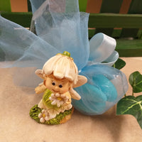 fatina-folletto fiori del bosco confezionate confetti babyshower nascita battesimo compleanno comunione cresima bimbo maschietto