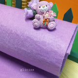 lilla glicine tessuti colorati di feltro spesso 3 mm cucito creativo fai da te creazioni natale lavoretti pasquali bambini bamboline decorazioni addobbi