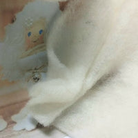bianco panna feltro lana vello Stafil-Lehner Filz Ultima Wolle tessuto morbido modellabile panno stoffa spessore 4 mm idea Natale bambola angioletto