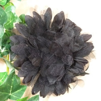 colore nero fiori di stoffa e tulle applicazioni per vestiti abiti cappelli borse accessori da cucire applicare moda bigiotteria abbigliamento