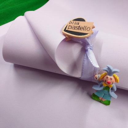 lilla-pastello fommy Renkalik seta 0.7 mm sottile morbido fogli gomma crepla carta eva termomodellabile termoformabile fiori foam new light mousse uso creare composizioni floreali hobbistica arts crafts pasquale