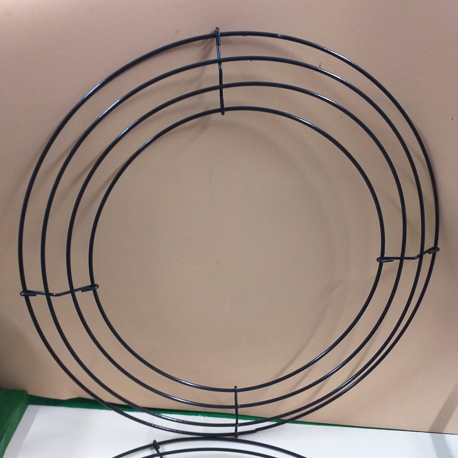 2x Cerchi Metallico Per Ghirlande Fai Da Te - 45 Cm Dorato, Per Decorazioni Floreali - Foto 8