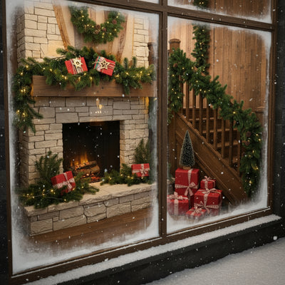 Ghirlanda natalizia filo pino festone Natale per decorazioni e addobbi
