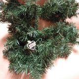 ghirlanda natalizia filo pino economico verde nordico festone natale abete rami per decorazioni sovraporta hobbistica vetrinistica