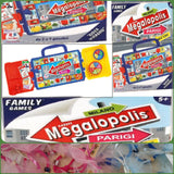 Megalopolis tascabile medio valigetta Family games giochi società tavolo famiglia e viaggio idea regalo bambini con braccialetti amicizia