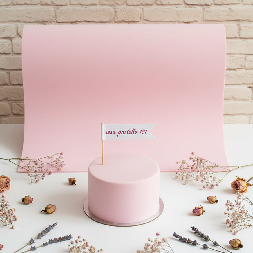 rosa pastello foglio 40 x 60 cm gomma crepla modellabile spessore 2 mm fommy foam uso lavoretti creativi bambini idea segnalibro decoupage moosgummi mousse torta scenografica