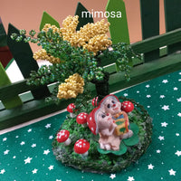 idee regalo perline shop online bonsai piante perle albero della mimosa festa donna 8 marzo