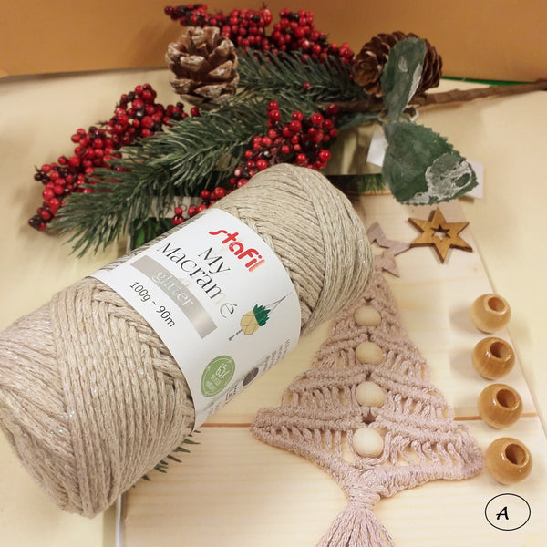 Macramè Natale addobbi e decorazioni per albero idee corda schemi –  hobbyshopbomboniere